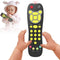 Baby TV Remote Toy, Toddlers Remote Control Toy Kids Realistic Play Remote Early Educational Baby Musical Toys with Light and Sound English French...