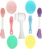 9-in-1 Face Scrubber Face Cleaning Brushes Super Soft Silicone Face Cleanser Brush and Facial Cleansing Massager Brush Face Cleansing Brush Set...