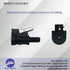 2126 3/8 Fuel Line Connector for OMC Johnson Evinrude Outboards Engine Fuel Hose Fitting Compatible with Ethanol Blended Fuels 18-8092...