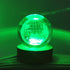 3D Crystal Earth Ball Light with Colorful LED Light Base,Valentine's Day Gift,Color Changing Table Lamp with Remote,Unique Gift for Kids,Girlfrien...
