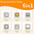 Montessori Busy Cube for Toddlers 1-3,Car Travel Toys Busy Board Activity Cube,Learning Stocking Stuffers Educational Birthday Gifts Sensory Baby ...