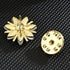 Rhinestone Flower Brooch for Women Crystal Flower Brooches Pin Rhinestone Flower Lapel Pin Valentine's Day Mother's Day Gift for Wife Mother...