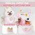 Girl Dog Birthday Hat Bandana kit, Princess Dog Birthday Decorations Girls with Crown for Cats Dogs 1st Birthday Gift Pet Birthday Party Dog Birth...