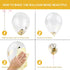 BEAN LIEVE Birthday Candles Set - Cake Topper Decoration with Cake Candles Confetti Balloon Stars and Fan Cupcake Toppers 12 Pieces Birthday Cake ...