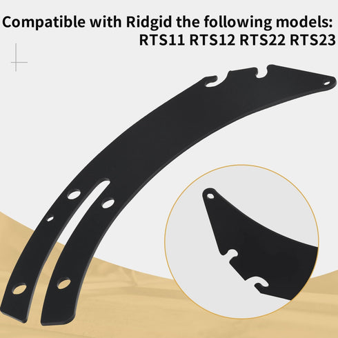 089240015076 N409059 Table Saw Riving Knife fit - by BERPSE - Compatible with Ridgid RTS11 RTS12 RTS22 RTS23 Table Saw - Black...