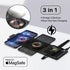 Dual 15W 3 in 1 Apple Charging Station | iPhone Watch Airpods Charging Station | Foldable Fast Stand Charger | 3 in One Apple Charging Station for...