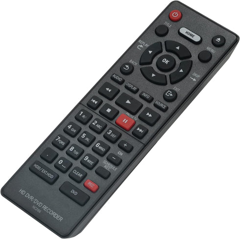 NC266 NC266UH Remote Control Compatible with Magnavox HD DVR DVD Recorder MDR868H MDR868H/F7 MDR865H/F7 MDR867H MDR867H/F7 MDR865H...