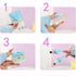 Waves Blue Heart Shape DIY 18W 20W Data Cable USB Charger Protector Line Earphone Wire Saver Charger Protector Compatible with iPhone XR/7/8/11/12...