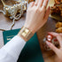 Weicam Women Girls Simple Crystal Bangle Bracelet Analog Quartz Wrist Watches Gifts for Ladies...
