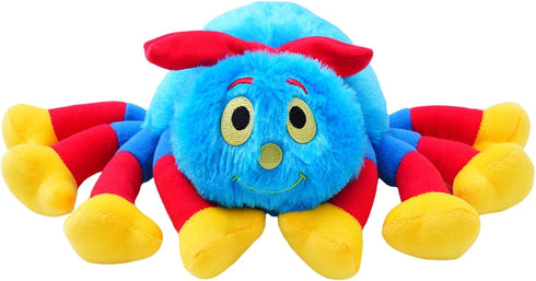 15.8-inch spider plush cute long haired spider stuffed animal toy for boys and girls, holiday birthday gift...