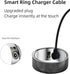 Smart Ring Charger Cable, Smart Hand Fitness Ring Watch Charger (1P)......