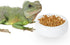 Reptile Food Bowls -Ceramic Round Reptile Water Food Dish, Pet Food Bowl for Lizards, Small Snakes, Young Bearded Dragons, Gecko Tortoise Spider (...