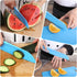 11" Professional Plastic Lettuce Knife with Serrated Edges for Cutting Salad Fruit Cake Bread Brownie Lasagna or Various Veggies, Pizza Cutter, Ny...