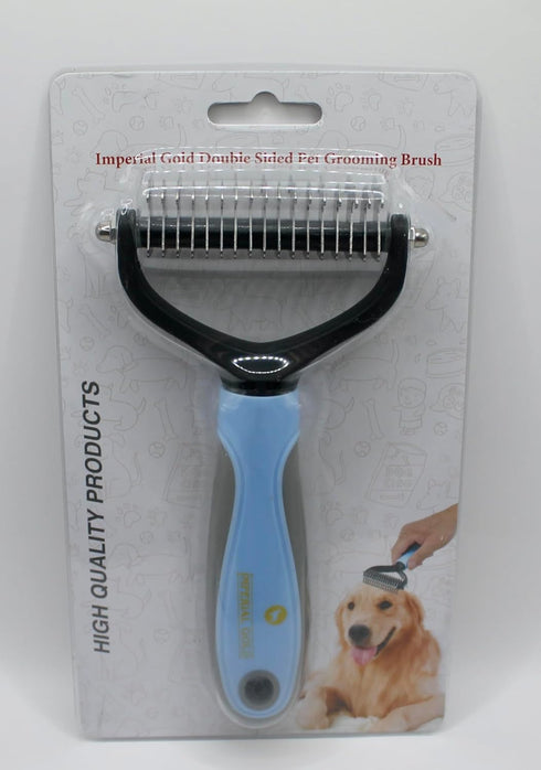 Imperial Gold Double Sided Pet Grooming Brush...