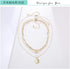 FAMARINE 18K Gold Plated Layered Necklaces Set,3 Layers Gold Chain Pendant Layering Necklace (Seperable) for Women Birthday Christmas Gifts...