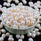 Pearls Beads for Jewelry Making 100pcs 8-9mm Natural Genuine Real Freshwater Cultured Pearl White Rice Oval Loose Gemstone Bead Holes 0.7mm DIY Cr...