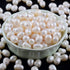 Pearls Beads for Jewelry Making 100pcs 8-9mm Natural Genuine Real Freshwater Cultured Pearl White Rice Oval Loose Gemstone Bead Holes 0.7mm DIY Cr...