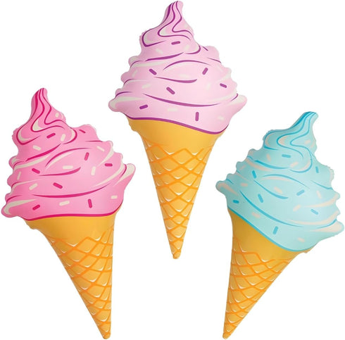 Rhode Island Novelty 36 Inch Inflatable Ice Cream Cone, One per Order. No Color Choice...
