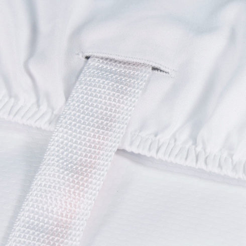 White Diaper Changing Pad Cover with Strap Holes Set of 3, Snug Fit 4-sided Contoured Changing Table Pad 16x31 16x32, Fitted Change Pad Sheet Neut...