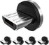 Terasako Magnetic Connector Tips Head for Micro USB Android Devices (5 Pack)...