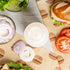 Restaurantware 32oz. FIFO Inverted Plastic Squeeze Bottle with Refill and Dispensing Lids - First In First Out - Perfect for Restaurants Catering ...