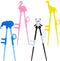 4 pcs kid chopsticks, Training Chopsticks for Toddler Beginners Baby Children , training chopsticks with animals....