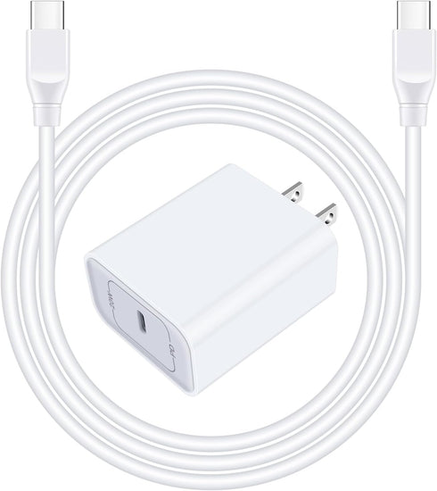 Pixel 8 7a Fast Charger for Google Pixel 8 Pro 7a 7 Pro 6a 6 5a 5 4a 4 XL 3a 3 2,20W Fast USB C Wall Charger PD Power Adapter with 6ft Type C to C...