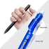 Vitoler Pens,Erasable Pens Black & Blue Gel Pens,0.7mm Fine Point Writing Pens,Black and Blue Pens for School Supplies,Retractable Gel Ink Pens fo...