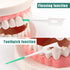 200 Pieces Portable Soft Silicone Toothpick Toothbrush Original 360° Bendable Soft Bristles Brush Suitable for Oral Care of Adults and Children Du...