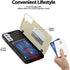 GOOSPERY for Galaxy S21 Plus 6.7"(2021) Card Holder Wallet Case, Easy Magnetic Door Closure Protective Dual Layer Bumper Sturdy Phone Back Cover w...