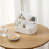 Desk Organizer Remote Control Holder Makeup Caddy Box for Home & Office...