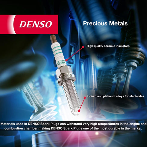 Denso (4713) IT16TT Iridium TT Spark Plug, (Pack of 1)...