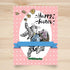 Hying Happy Easter Words Bunny Clear Stamps for Card Making and Photo Album Decor, Easter Rabbits Eggs Stamps Spring Flowers Rubber Stamps Seal fo...