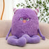 Cute Monster Plush Toy,12.6''Soft Monster Stuffed Animal Plush Pillow,Birthday Halloween Christmas Plush Gifts for Kids Boys Girls (Purple)...