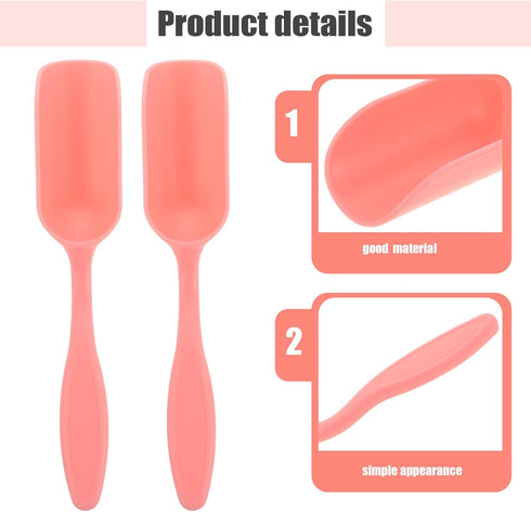 Sosoport Small Succulent Shovels Plastic - 60Pcs Small Garden Shovels - Plant Root Shovels Soil Scoop Shovels Plastic Trowel Garden Tool Succulent...