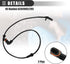 Motoforti Front Left or Right ABS Sensor, Wheel Speed Sensor, for Mercedes-Benz C300 2012-2014, Plastic, A2049052705, Black...