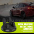 1 PC Car Dashboard Mobile Phone Holder, 360° Rotatable Mobile Phone Holder, Non-Slip Center Console Desktop Navigation Holder Compatible iPhone Sm...