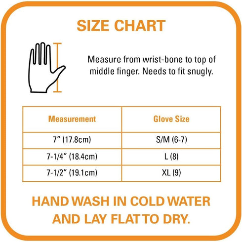 Dig It Handwear - Women's Nail and Fingertip Protector Gardening Gloves - XL - Green Tan...
