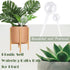 10 Pcs Clear Plant Watering Bulbs,Plastic Automatic Watering System for Plants,Garden Water Device for Plant Indoor Outdoor...