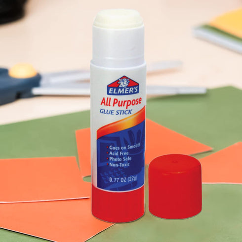 Elmers Glue Sticks, 0.77 Ounce - Glue Sticks Bulk 10 Count, White Glue Stick...