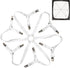 Sheet Straps Bed Sheet Holder Straps, Fitted Sheet Clips Adjustable Elastic Crisscross Suspenders Bedding Accessories Bed Sheet Fasteners for Corn...