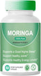 Moringa Powder Capsules - 800mg of Pure Nutrient-Rich Moringa Powder - A Natural Green Antioxidant Superfood - Supports Energy, Skin Health, Gut H...