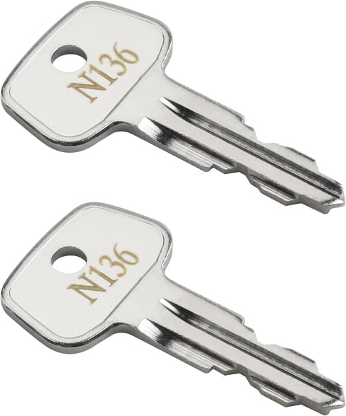 Key for Thule Key Replacement,for Roof Racks, Carriers, Crossbars Key etc,(Codes N136)...