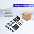 Rack Mount Kit Universal 1U Rack Ears with Adjustable Holes Distance, Compatible for Most Cisco, NETGEAR,Dell, D-Link, Linksys, TRENDnet and Buffa...