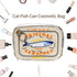 Canned Sardines Eye-catching Cute Clutch bag Makeup Case Cosmetic Bag Portable Snack Pouch bag Travel Toiletry Bags For Women Organizer Bag polyes...