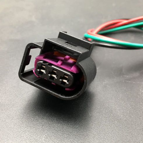 Huayicarbpart Compatible with Audi Volkswagen 2009-2018 Bentley Fuel High Pressure Sensor Connector Harness Pigtail 4D0971993...