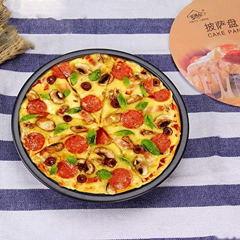 11" Pizza Pan Professional Premium Deep Dish Non-Stick Bakeware, 11-Inch...