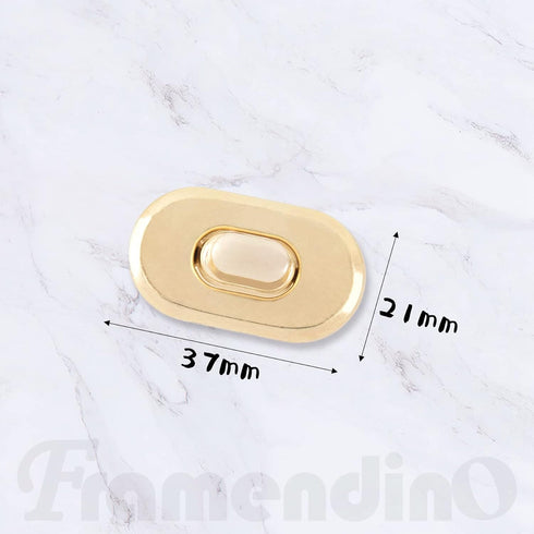 Framendino, 12 Pack Turn Lock Clasp Meal Bag Purse Closure Twist Lock Fasteners Hardware Leathercraft Accessory (Gold)...