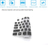 2 Pack Keyboard Cover for Logitech K120 & MK120 Ergonomic Desktop USB Keyboard, Logitech K120 & MK120 US Layout Waterproof Anti-Dust Keyboard Skin...