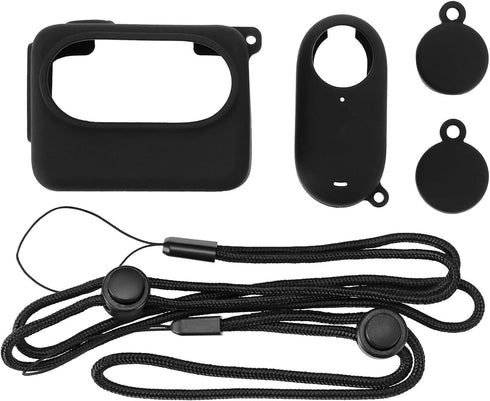 The Lord of the Tools Silicone Protective Case Silicone Protective Cover Kit Action Camera Protective Case Compatible with Insta360 GO 3 Action Ca...